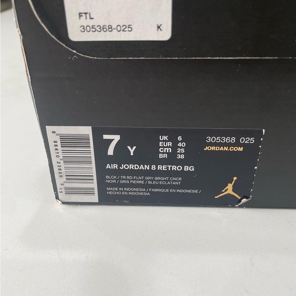 Retro Jordan 8 ‘Aqua’ - Picture 8 of 8